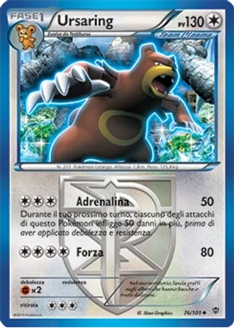Ursaring #76/101 — Esplosione Plasma