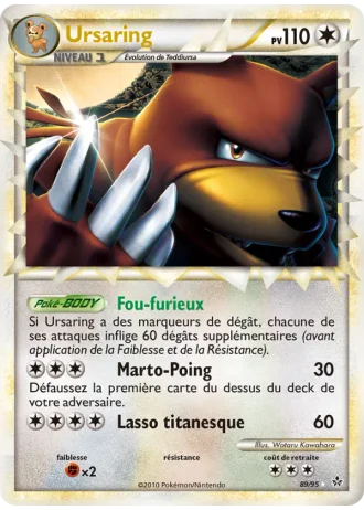 Ursaring #89 — Déchaînement