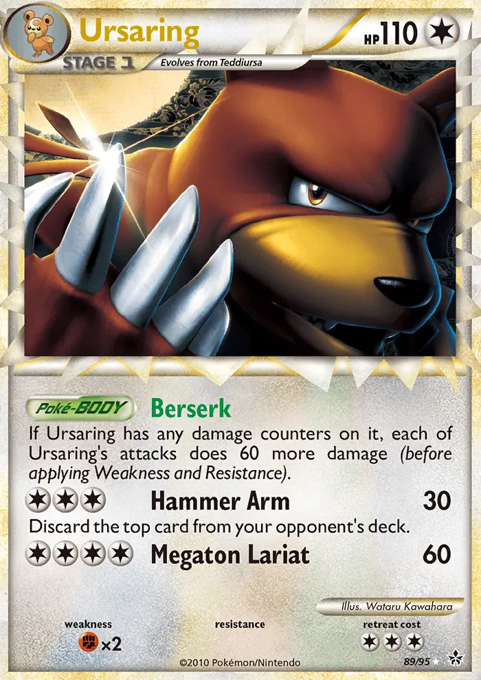 Ursaring #89 — Forze Scatenate