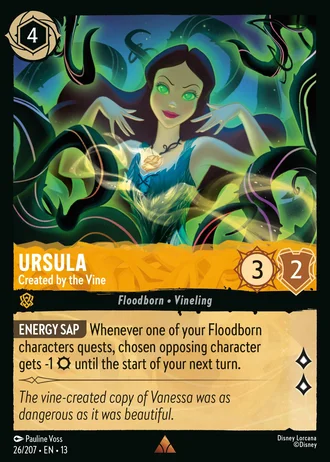 Ursula - Created by the Vine #26/261 — Attack of the Vine!