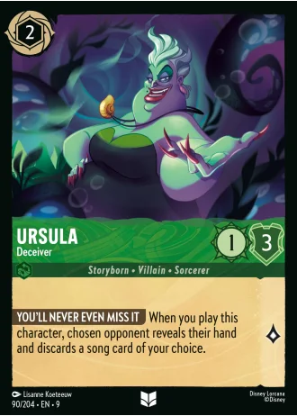Ursula - Deceiver #90/204 — Fabled
