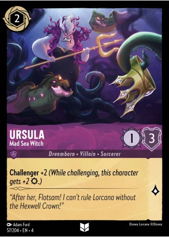 Ursula - Mad Sea Witch #57/204 — Ursula's Return