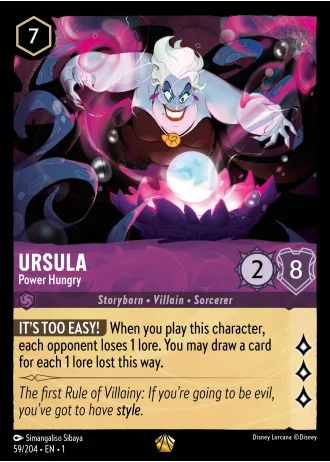 Ursula - Power Hungry #59/204 — The First Chapter