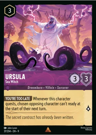Ursula - Sea Witch #37/204 — Fabled