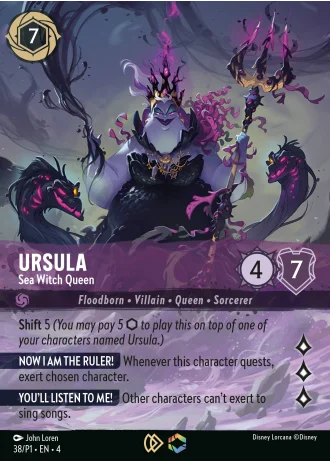 Ursula - Sea Witch Queen #38/204 — Ursula's Return