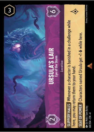 Ursula's Lair - Eye of the Storm #68/204 — Ursula's Return