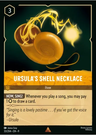 Ursula's Shell Necklace #33/204 — Fabled