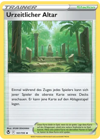 Urzeitlicher Altar #161/195 — Silberne Sturmwinde