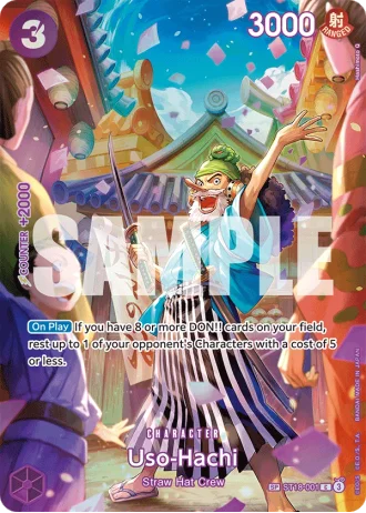 Uso-Hachi (ST18-001) (Special Rare) — Royal Blood (OP10)