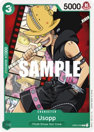 Usopp (OP02-028) — Paramount War (OP02)