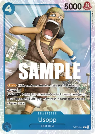 Usopp (OP03-041) — Pillars of Strength (OP03)