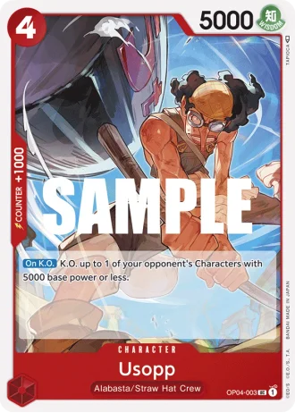 Usopp (OP04-003) — Kingdoms of Intrigue (OP04)