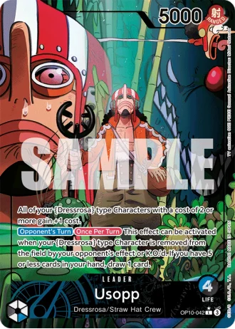 Usopp (OP10-042) (Alternative Art) — Royal Blood (OP10)