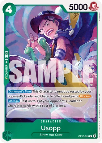Usopp (OP15-024) — Adventure on Kami's Island (OP15-EB04)