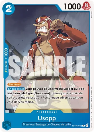 Usopp (OP16-043) — L'Heure de la Bataille Décisive (OP16)