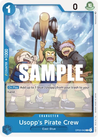 Usopp's Pirate Crew (OP03-042) — Pillars of Strength (OP03)