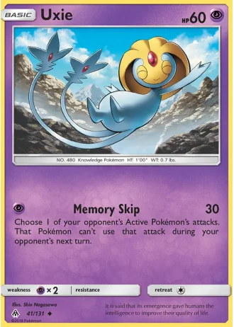 Uxie #41/131 — Forbidden Light