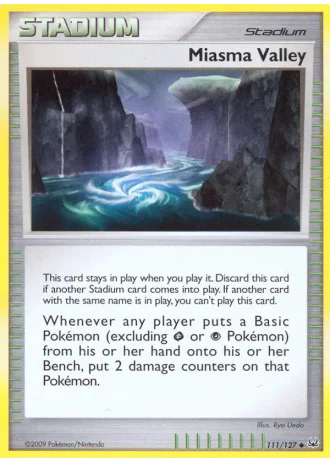 Valle Miasma #111/127 — Platino