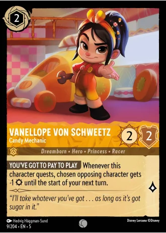 Vanellope von Schweetz - Candy Mechanic #9/204 — Shimmering Skies