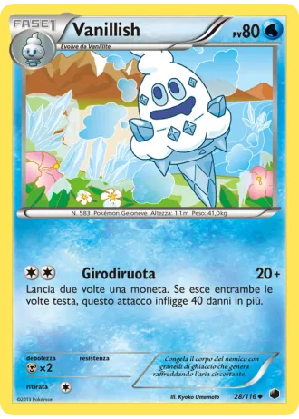 Vanillish #28/116 — Glaciazione Plasma