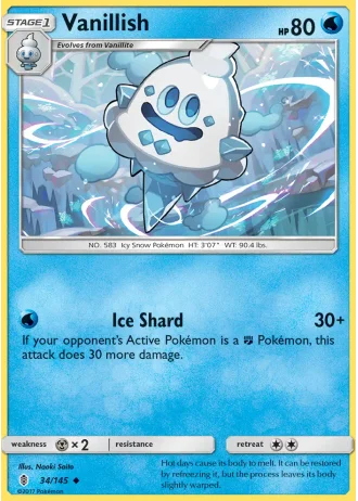Vanillish #34/145 — Guardians Rising