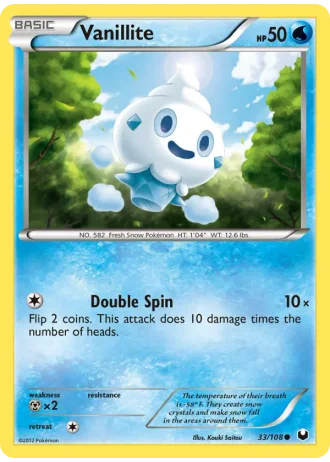 Vanillite #33/108 — Dark Explorers
