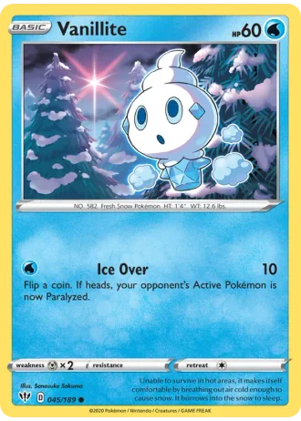 Vanillite #45/189 — Darkness Ablaze