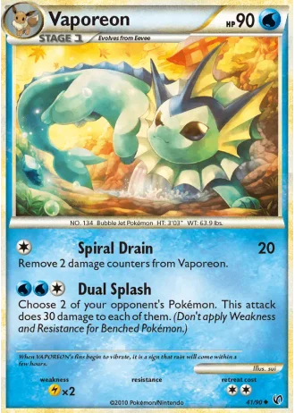 Vaporeon #41/90 — Senza Paura