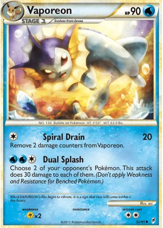 Vaporeon #52 — Richiamo delle Leggende