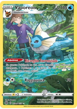 Vaporeon TG02 — Galleria degli Allenatori (Astri Lucenti)