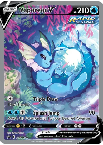 Vaporeon V #SWSH181 — Sword & Shield Promos