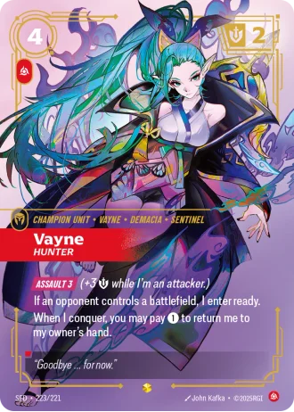 Vayne, Hunter #223/221 — Spiritforged