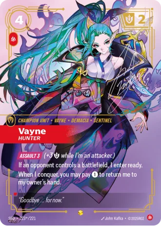 Vayne, Hunter #223*/221 — Spiritforged