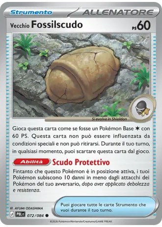 Vecchio Fossilscudo #072 — Buio Pesto