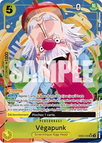 Végapunk (EB02-056) (Alternative Art) — Anime 25th Collection (EB02)
