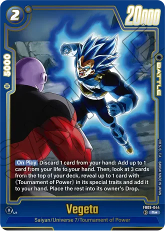 Vegeta (Alternative Art) FB09-044 — Dual Evolution (FB09)