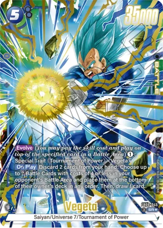 Vegeta (Alternative Art) FB09-045 — Dual Evolution (FB09)