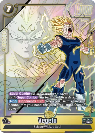 Vegeta (Alternative Art) ST01-066 — Story Booster 01 (ST01)