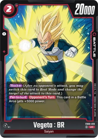Vegeta : BR  FB09-019 — Dual Evolution (FB09)