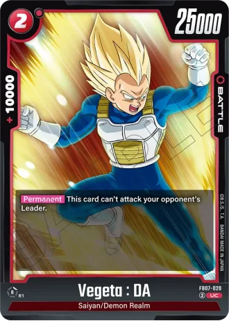 Vegeta : DA FB07-020 — Wish for Shenron (FB07)