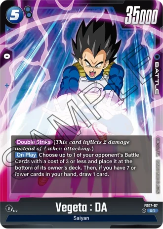 Vegeta : DA  FS07-007 — Vegeta (Mini) (FS07)