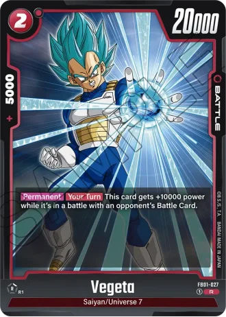 Vegeta  FB01-027 — Awakened Pulse (FB01)