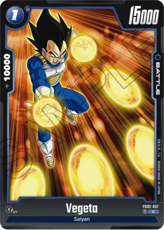 Vegeta FB02-057 — Blazing Aura (FB02)