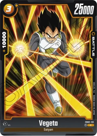 Vegeta FB02-131 — Blazing Aura (FB02)