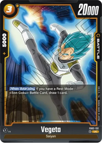 Vegeta  FB02-132 — Blazing Aura (FB02)