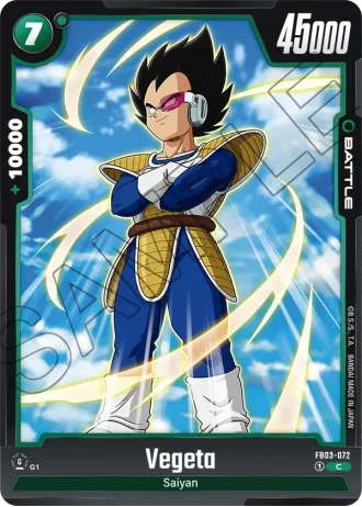 Vegeta  FB03-072 — Raging Roar (FB03)