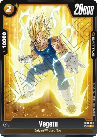 Vegeta FB03-088 — Raging Roar (FB03)