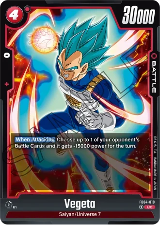 Vegeta FB04-019 — Ultra Limit (FB04)