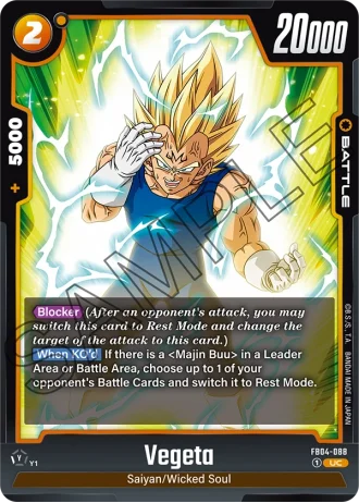Vegeta FB04-088 — Ultra Limit (FB04)