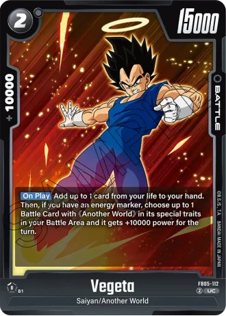 Vegeta FB05-112 — New Adventure (FB05)